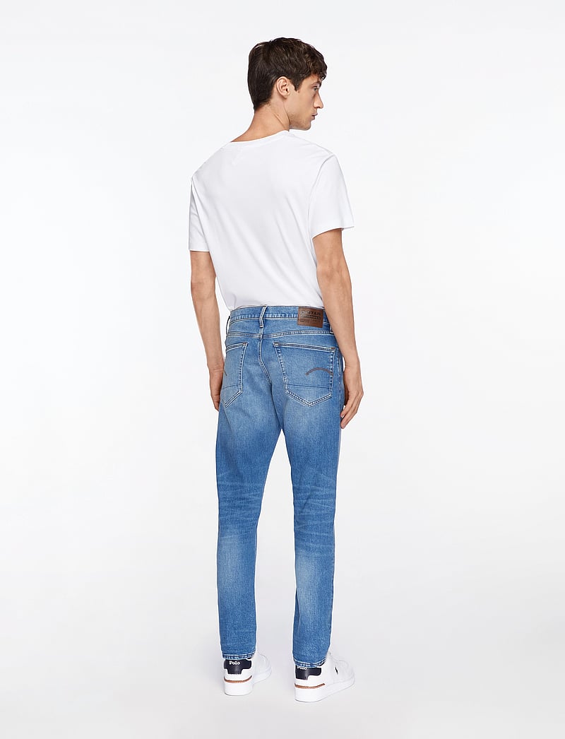 G-Star - 3301 Regular Tapered - tapered jeans - worn in azure - 4