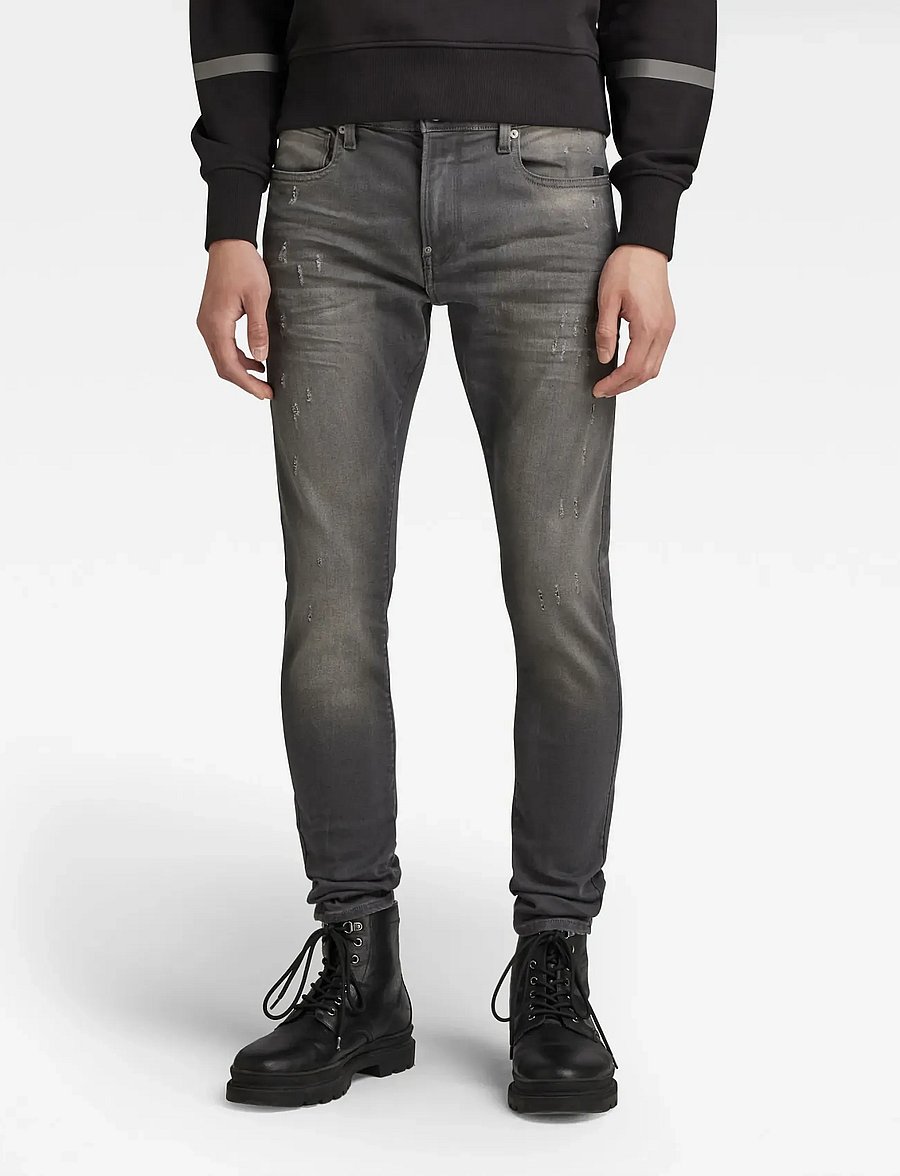 G-Star - Revend Skinny - skinny jeans - lt aged destroy - 0