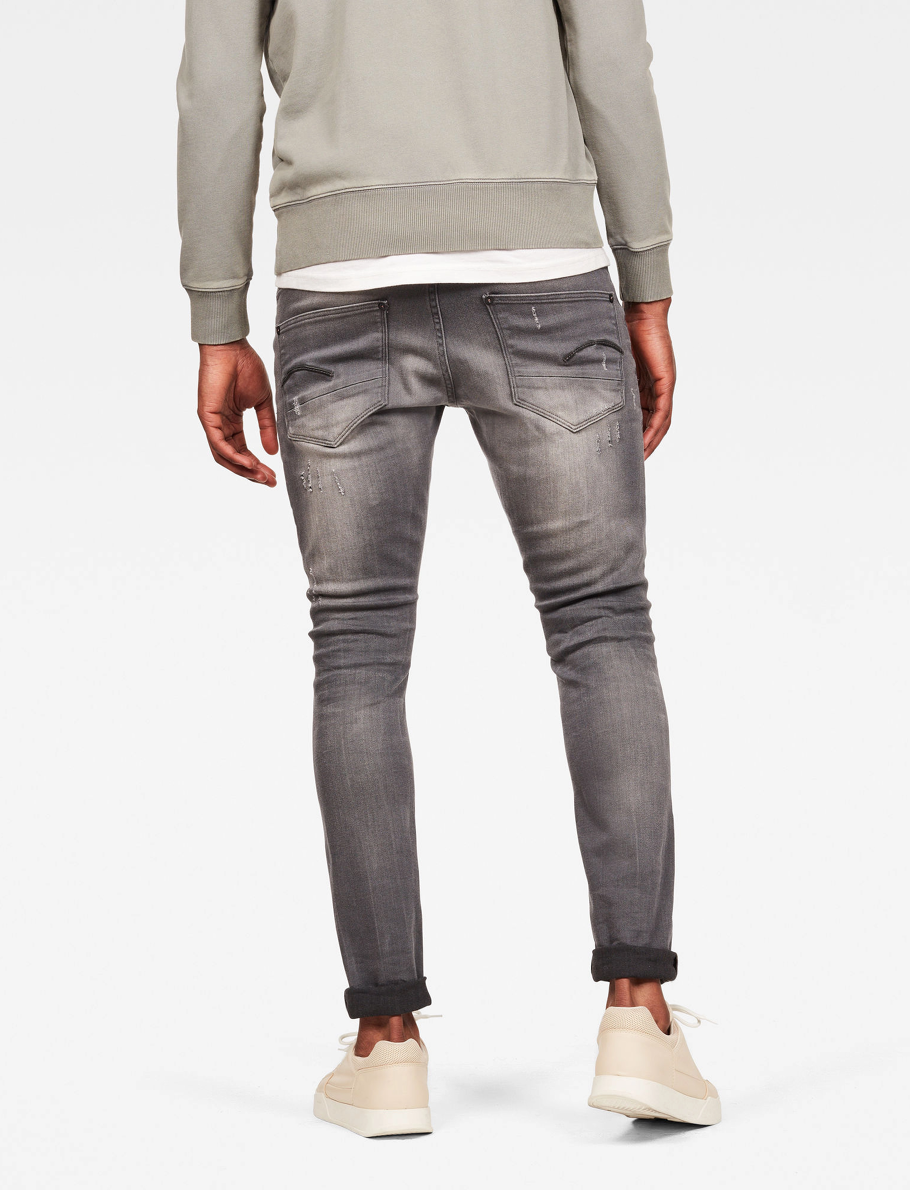 G-Star - Revend Skinny - skinny jeans - lt aged destroy - 3
