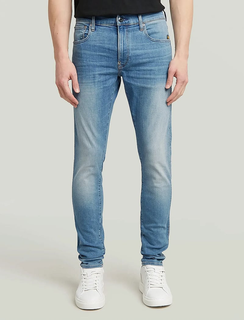 G-Star - Revend Skinny - skinny jeans - lt indigo aged - 0