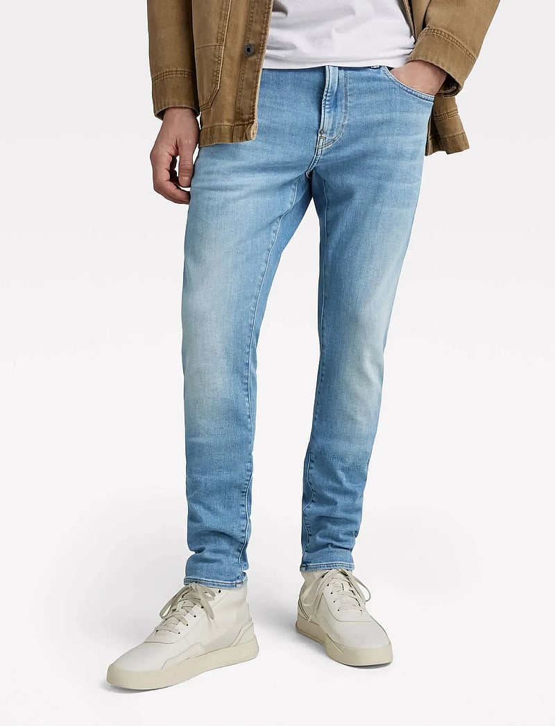 G-Star - Revend Skinny - skinny jeans - lt indigo aged - 0