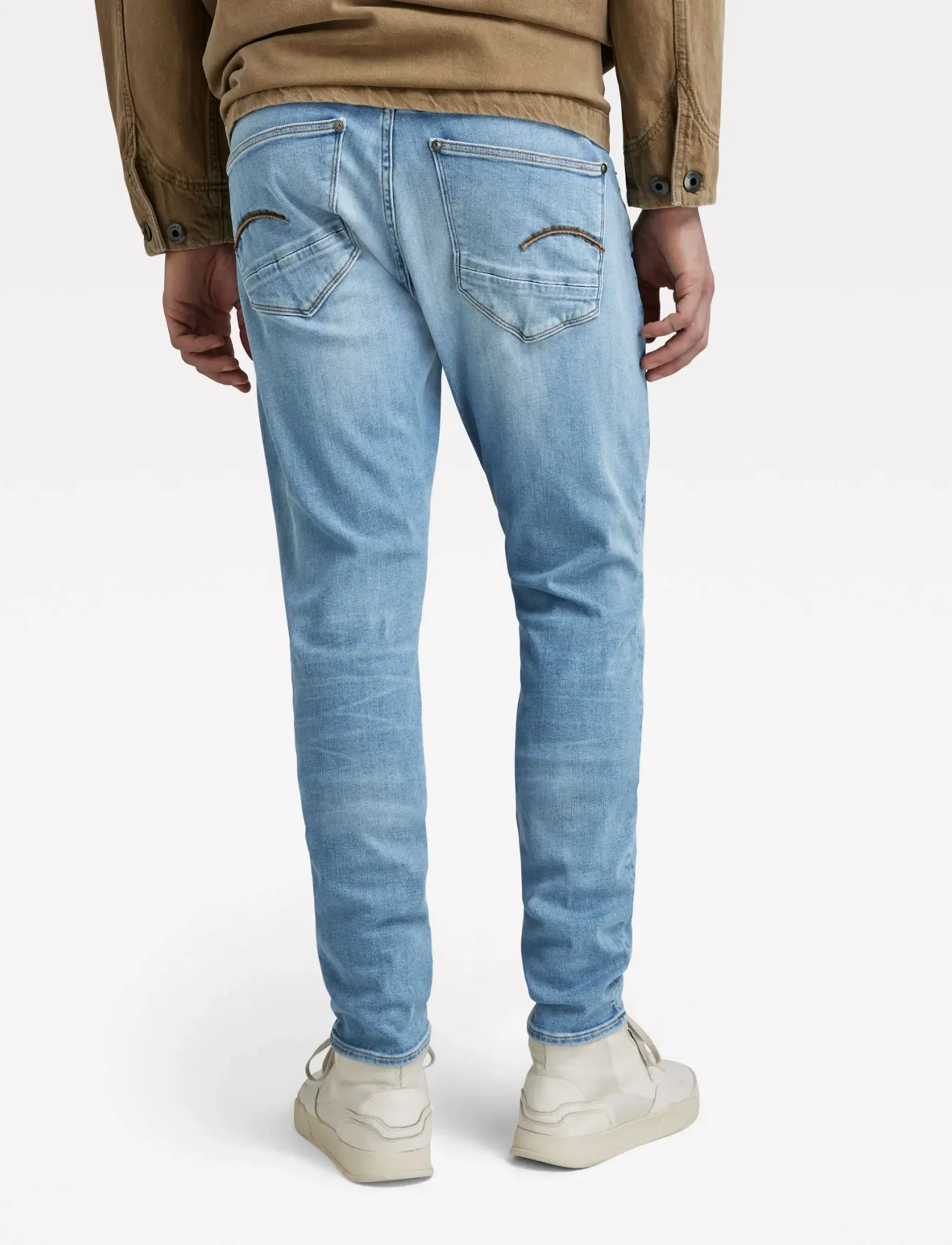 G-Star - Revend Skinny - liibuvad teksad - lt indigo aged - 3