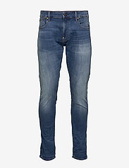 G-Star RAW - Revend Skinny - džinsa bikses ar šaurām starām - medium indigo aged - 0