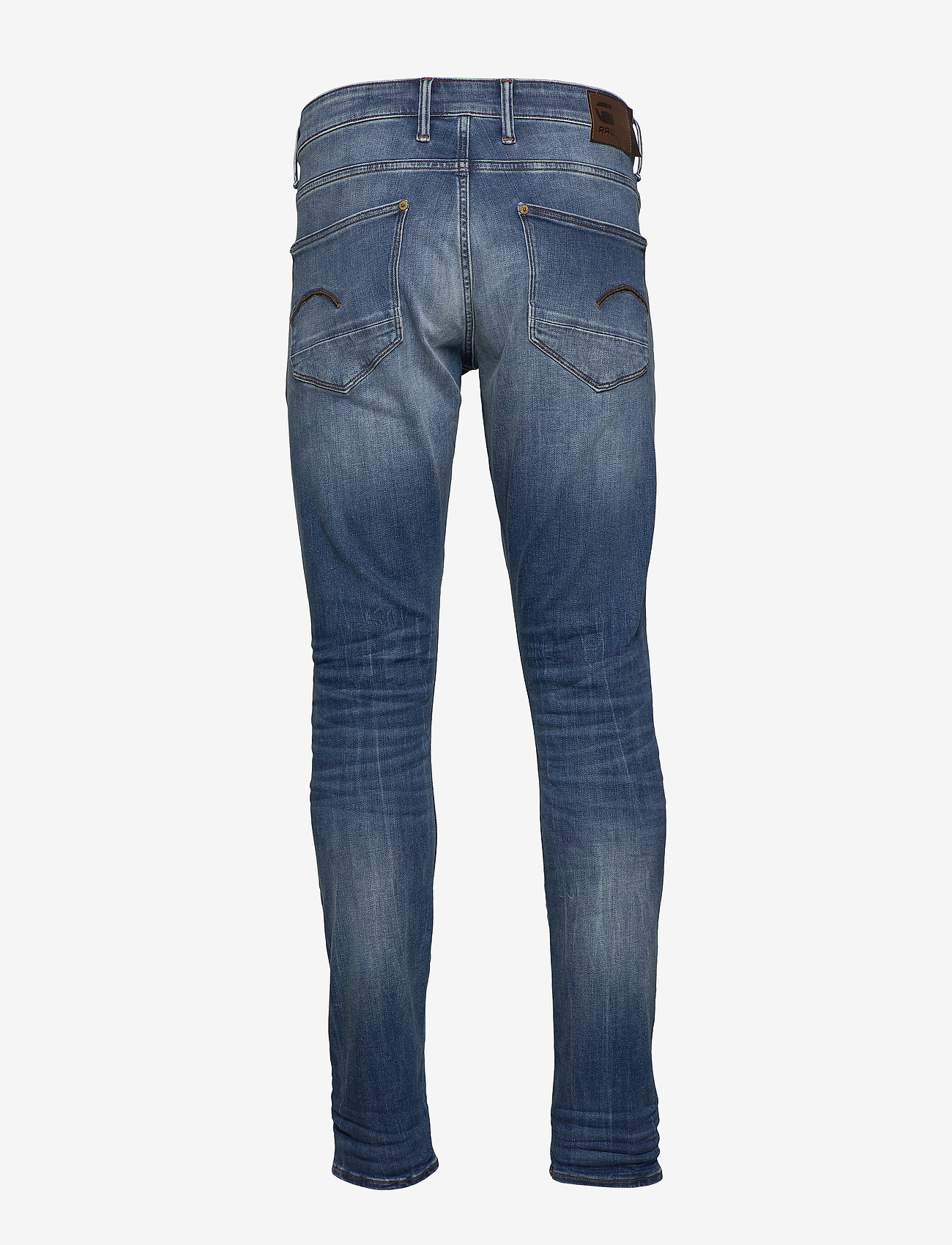 G-Star RAW - Revend Skinny - džinsa bikses ar šaurām starām - medium indigo aged - 1