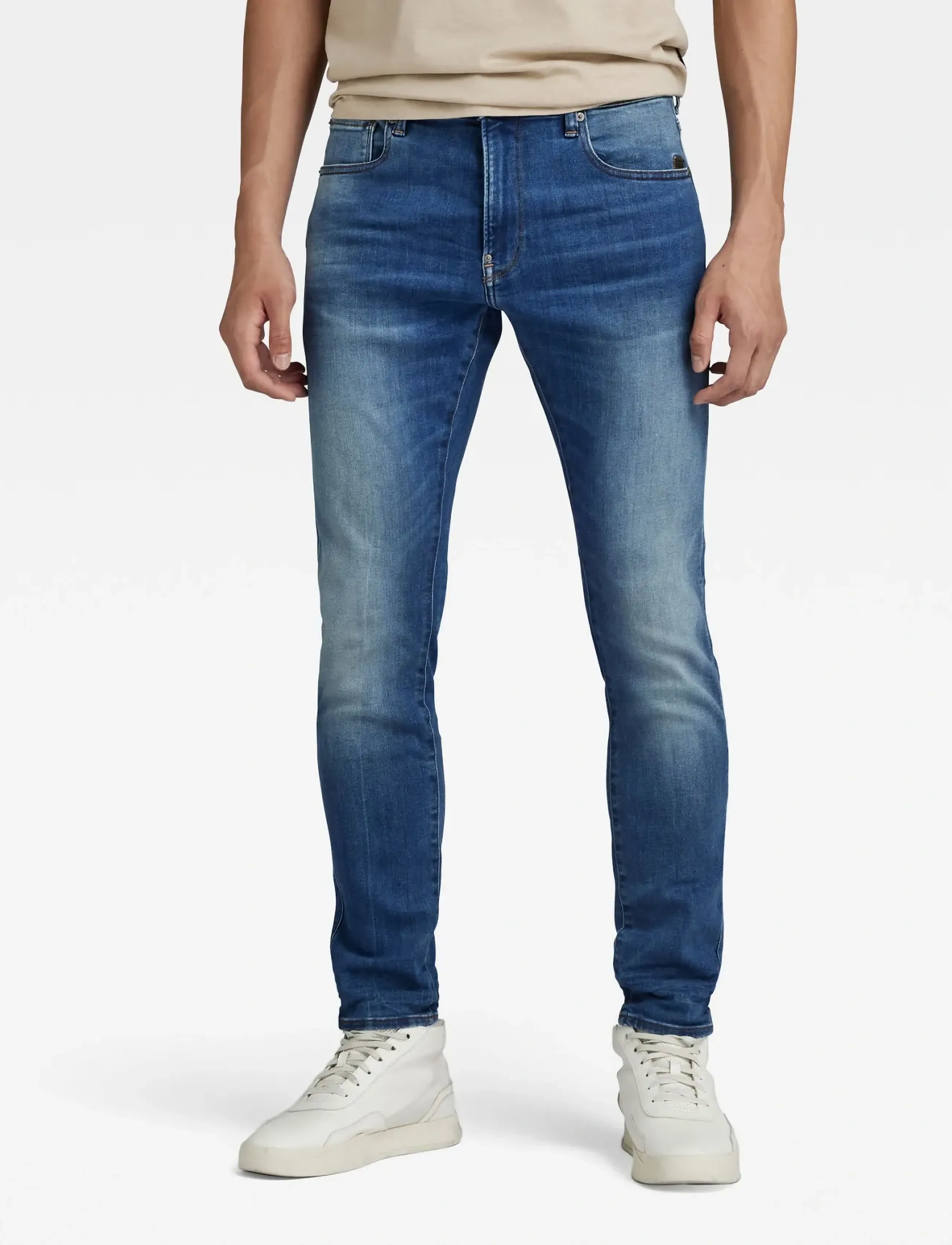 G-Star Revend Skinny, 24 x 28, Jeans, Blau - Männerswear