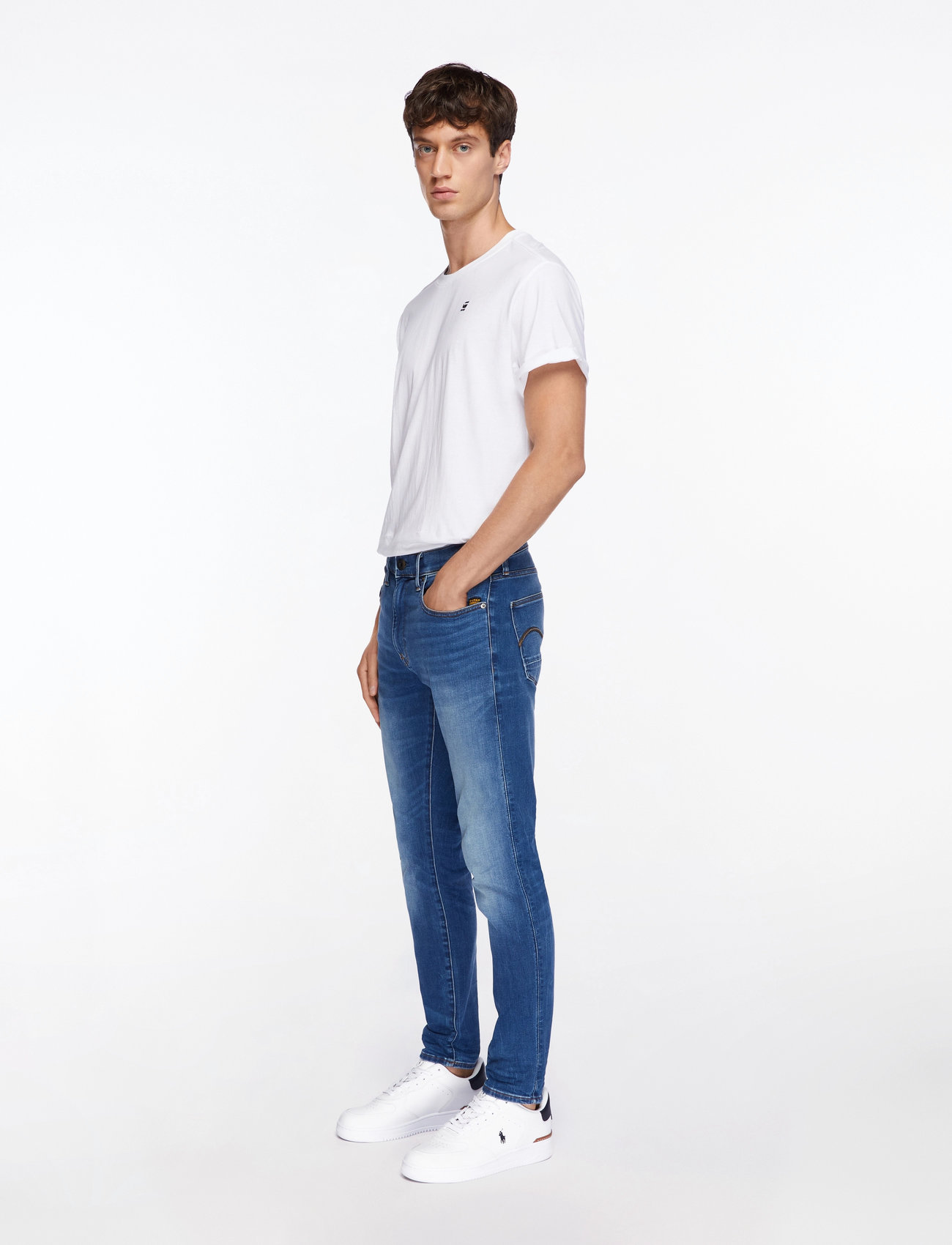 G-Star - Revend Skinny - skinny jeans - medium indigo aged - 3