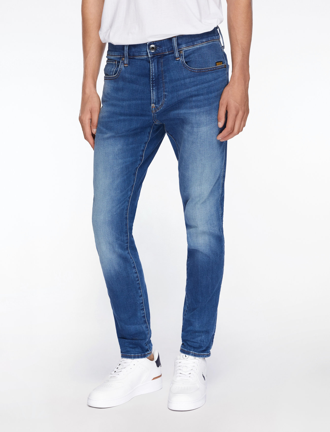 G-Star - Revend Skinny - skinny jeans - medium indigo aged - 0