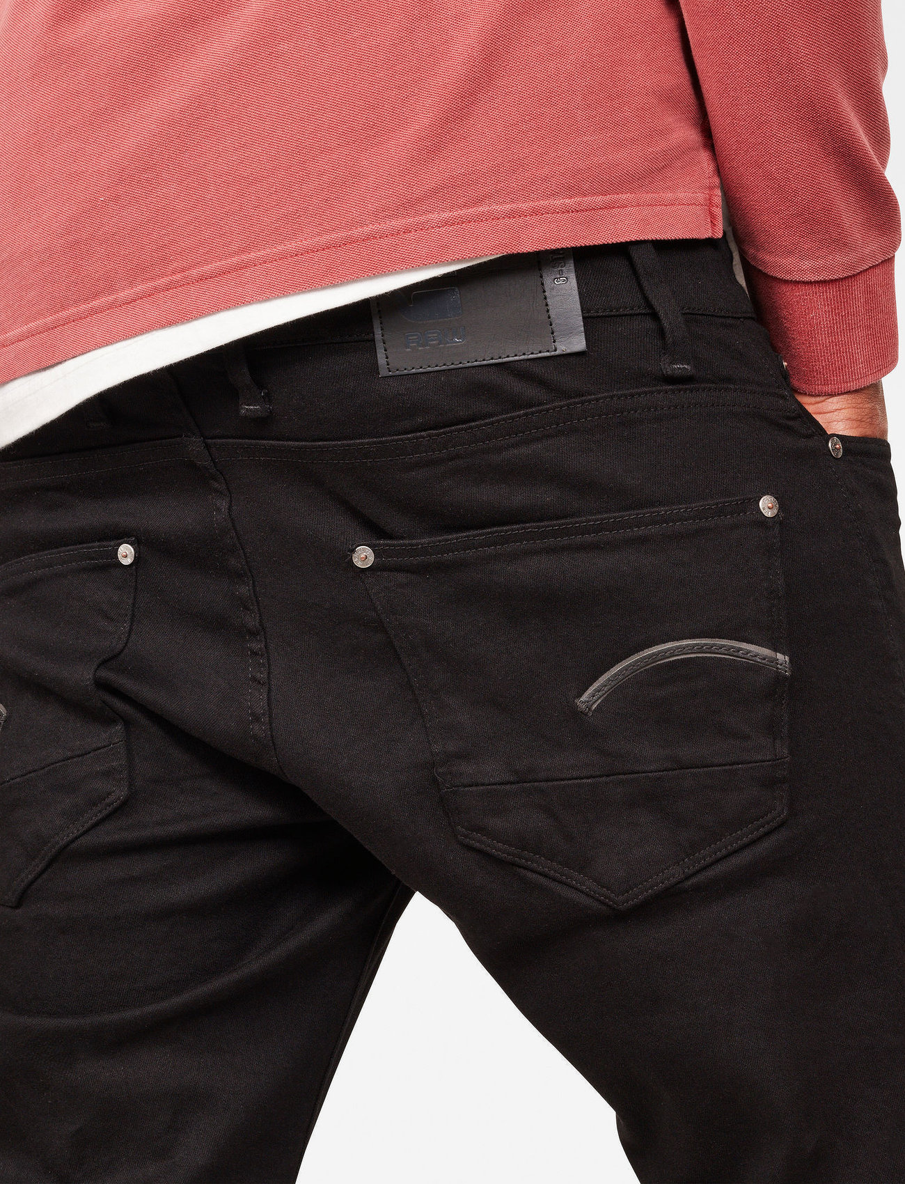 G-Star - Revend Skinny - autumn clothing - pitch black - 4