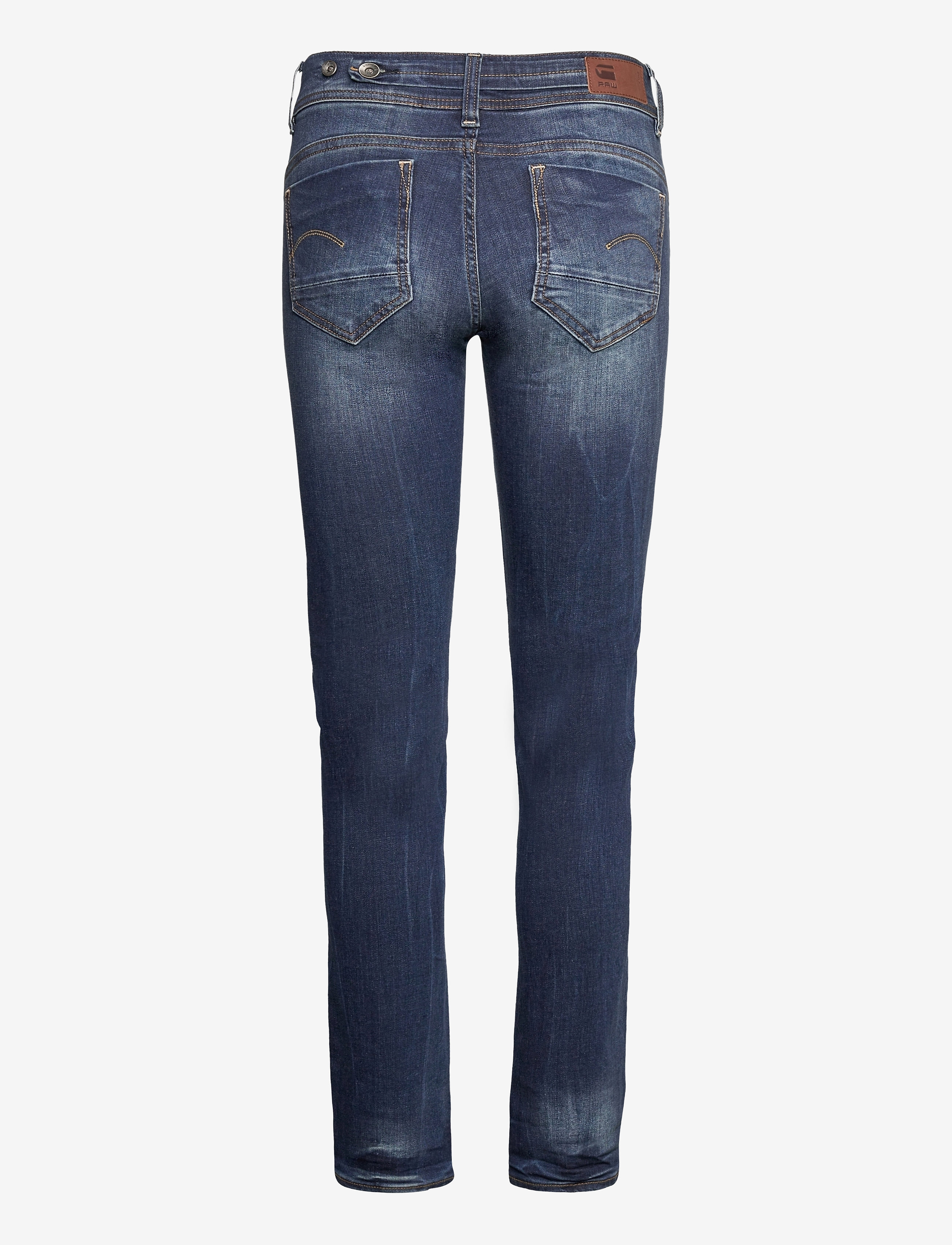 G-Star - Midge Straight Wmn - proste dżinsy - dk aged - 2