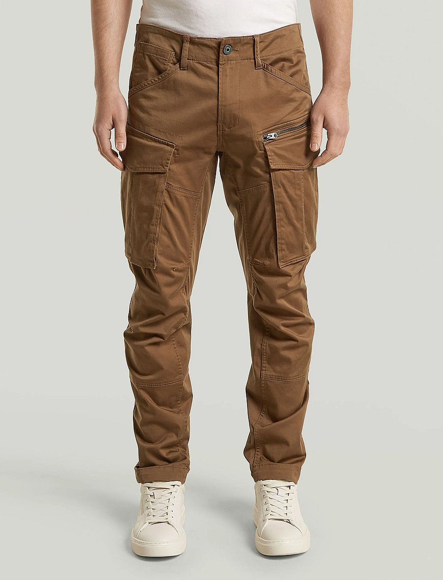 G-Star - Rovic Zip 3D Regular Tapered - cargohosen - bison - 0