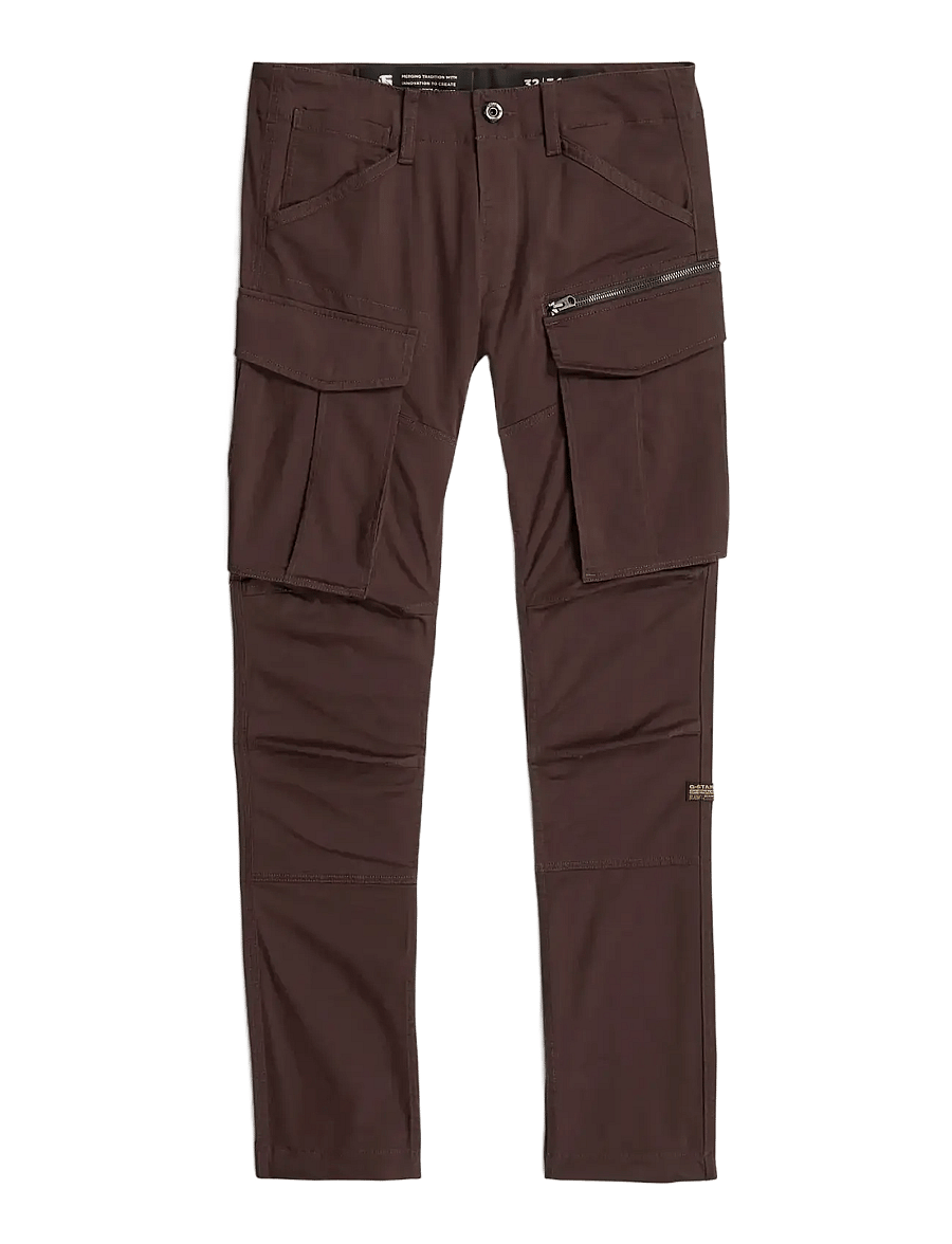 G-Star - Rovic Zip 3D Regular Tapered - cargohose - chocolate plum - 1