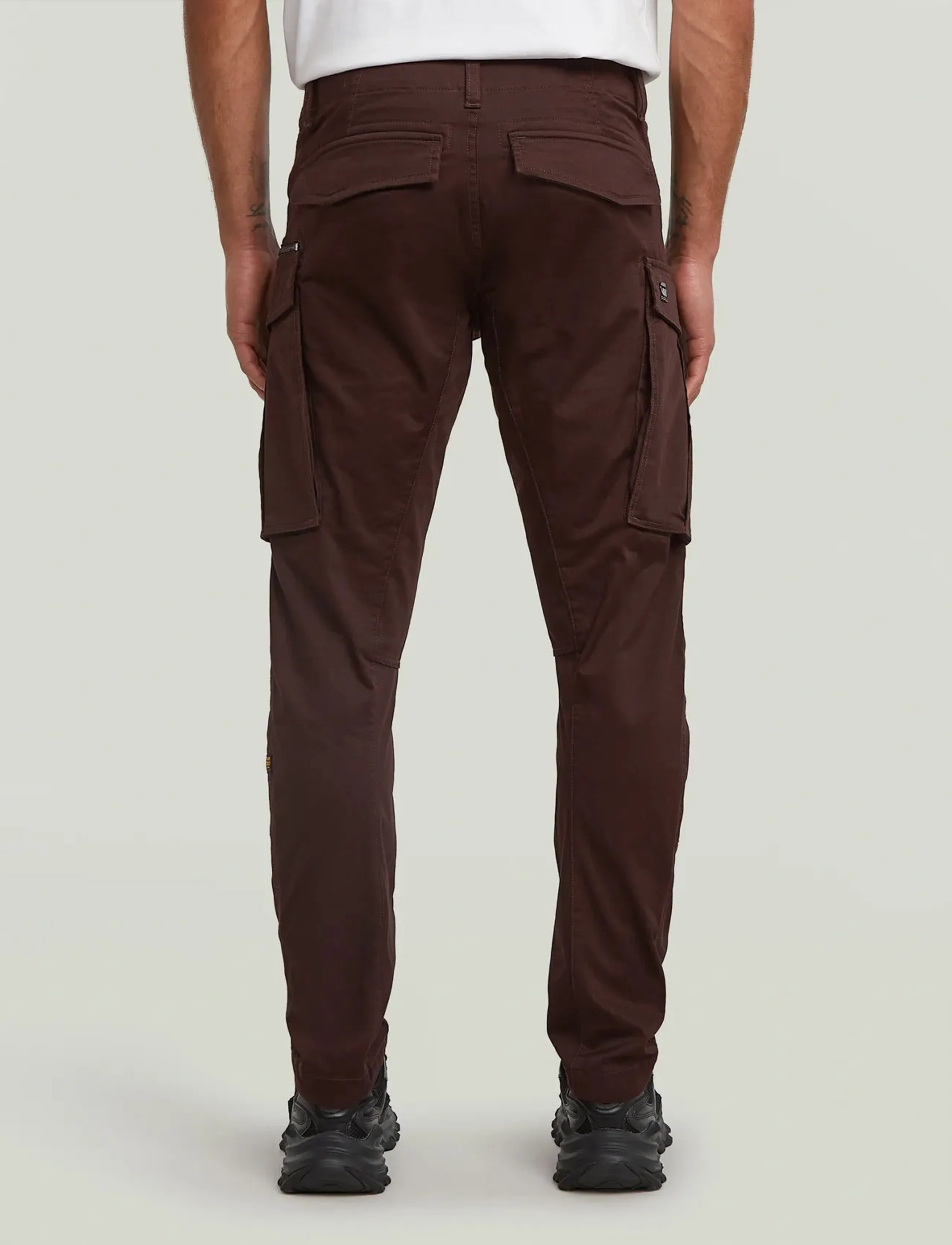 G-Star - Rovic Zip 3D Regular Tapered - cargo pants - chocolate plum - 2