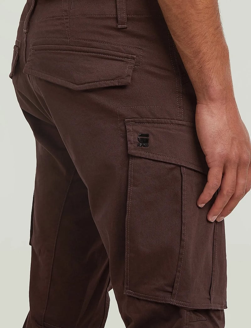 G-Star - Rovic Zip 3D Regular Tapered - cargohose - chocolate plum - 4