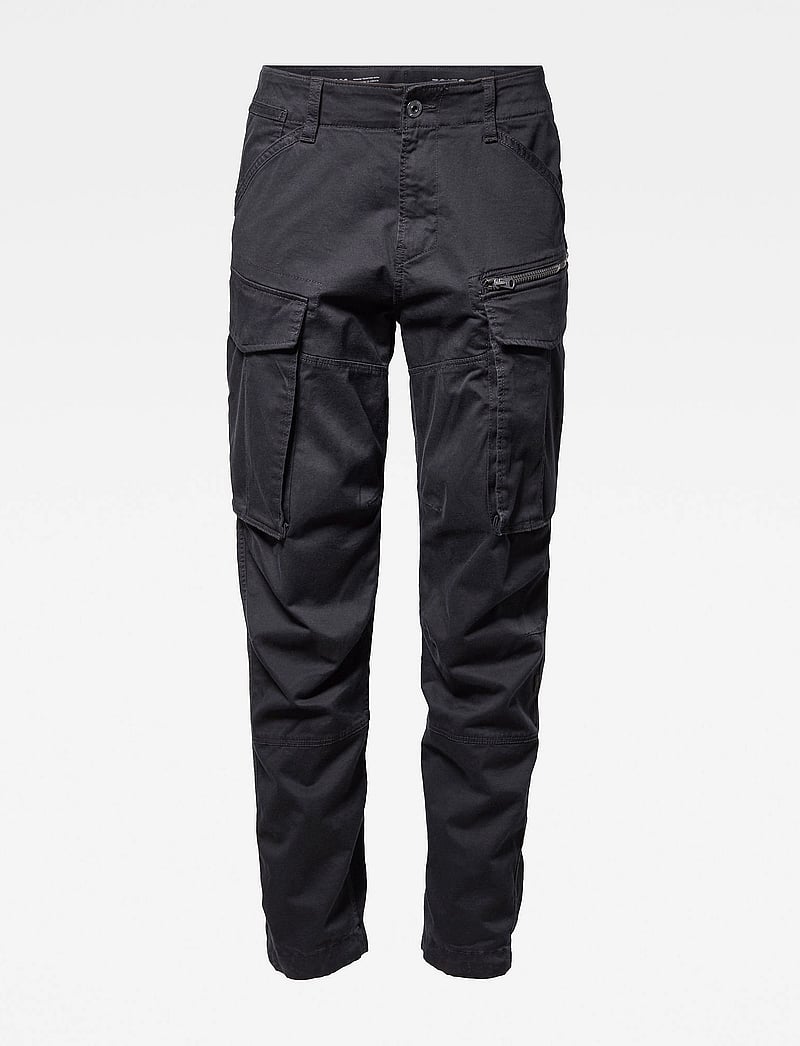 G-Star - Rovic zip 3d regular tapered - cargobukser - dk black - 1