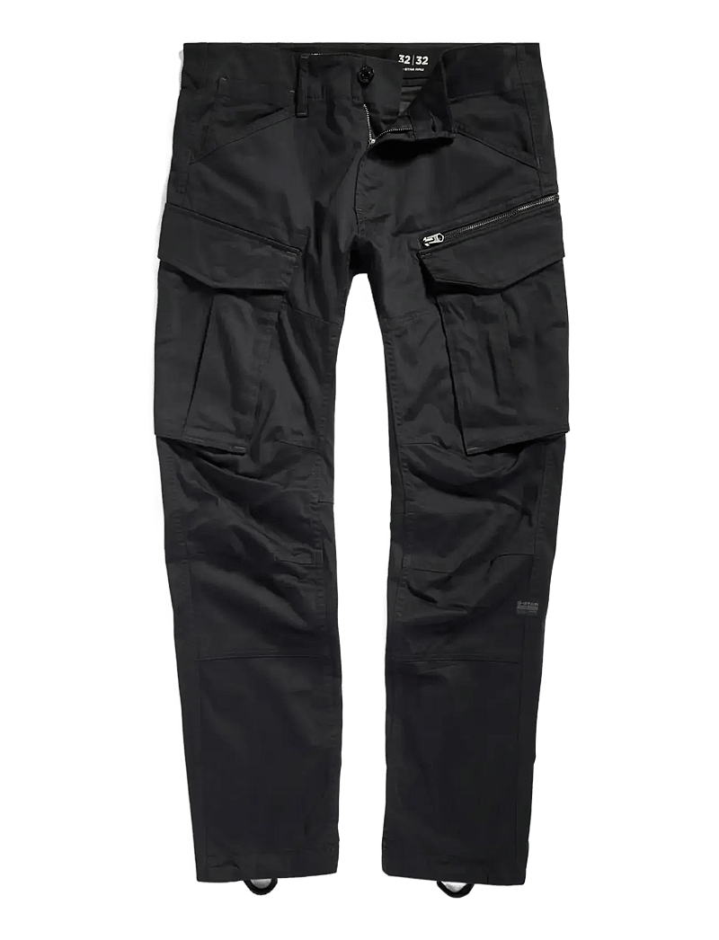 G-Star - Rovic Zip 3D Regular Tapered - cargobukser - dk black - 1