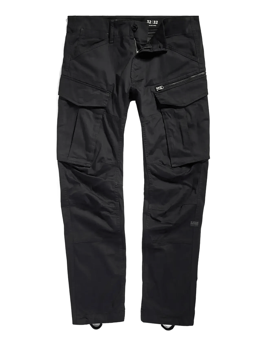 G-Star - Rovic Zip 3D Regular Tapered - cargohose - dk black - 1
