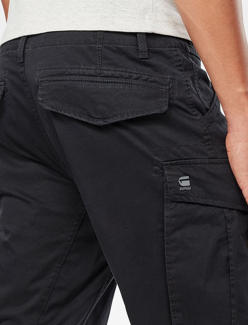 G-Star - Rovic zip 3d regular tapered - cargobukser - dk black - 5