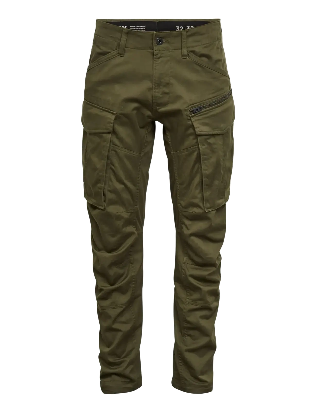 G-Star - Rovic Zip 3D Regular Tapered - cargobyxor - dk bronze green - 4