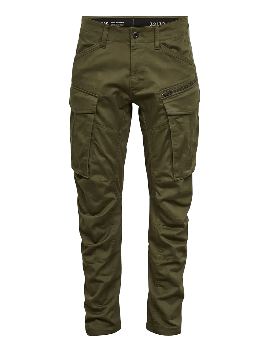 G-Star - Rovic Zip 3D Regular Tapered - cargobyxor - dk bronze green - 4