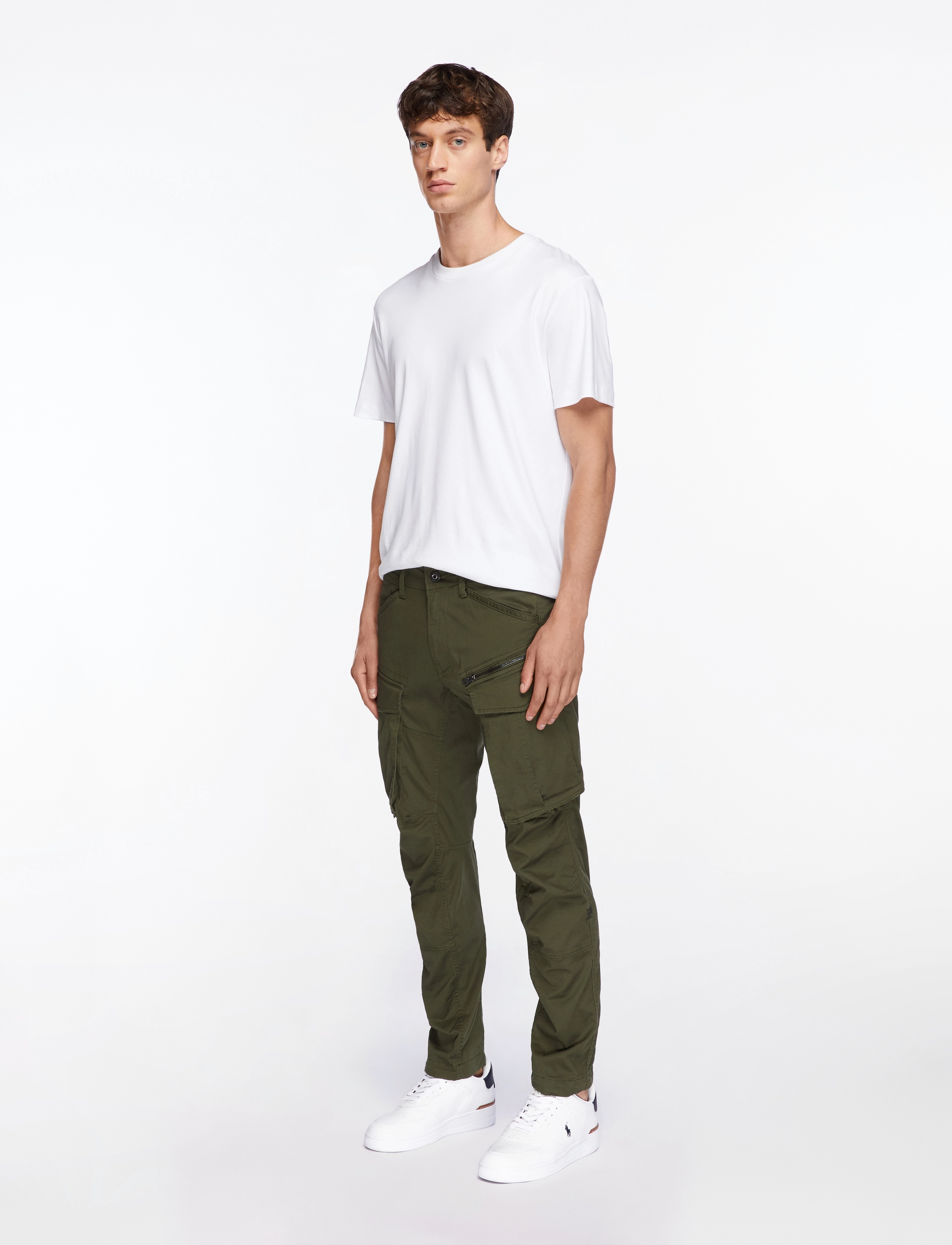 G-STAR Rovic Zip 3D Regular Tapered Grün - 33x30 - Herren