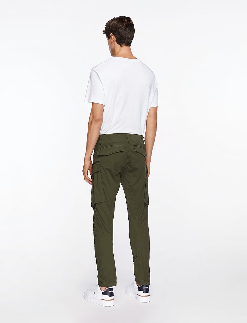 G-Star - Rovic zip 3d regular tapered - cargobyxor - dk bronze green - 4