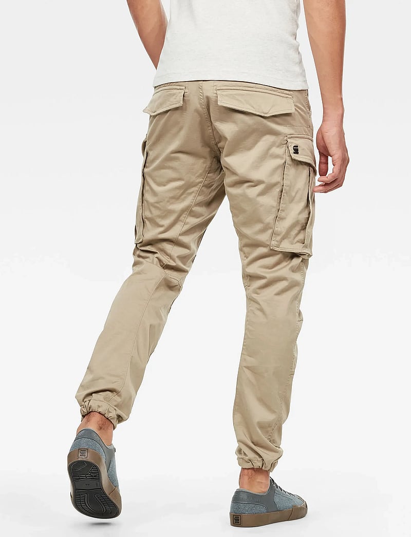 G-Star - Rovic Zip 3D Regular Tapered - cargobukser - dune - 3