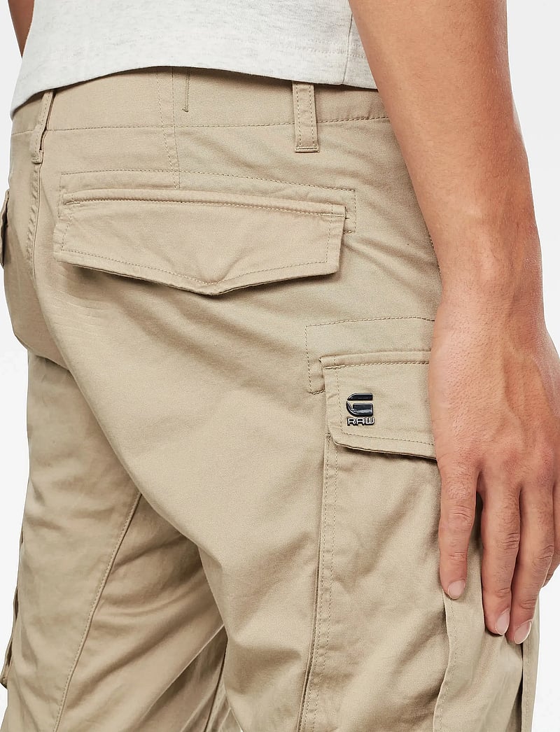 G-Star - Rovic Zip 3D Regular Tapered - cargobukser - dune - 4