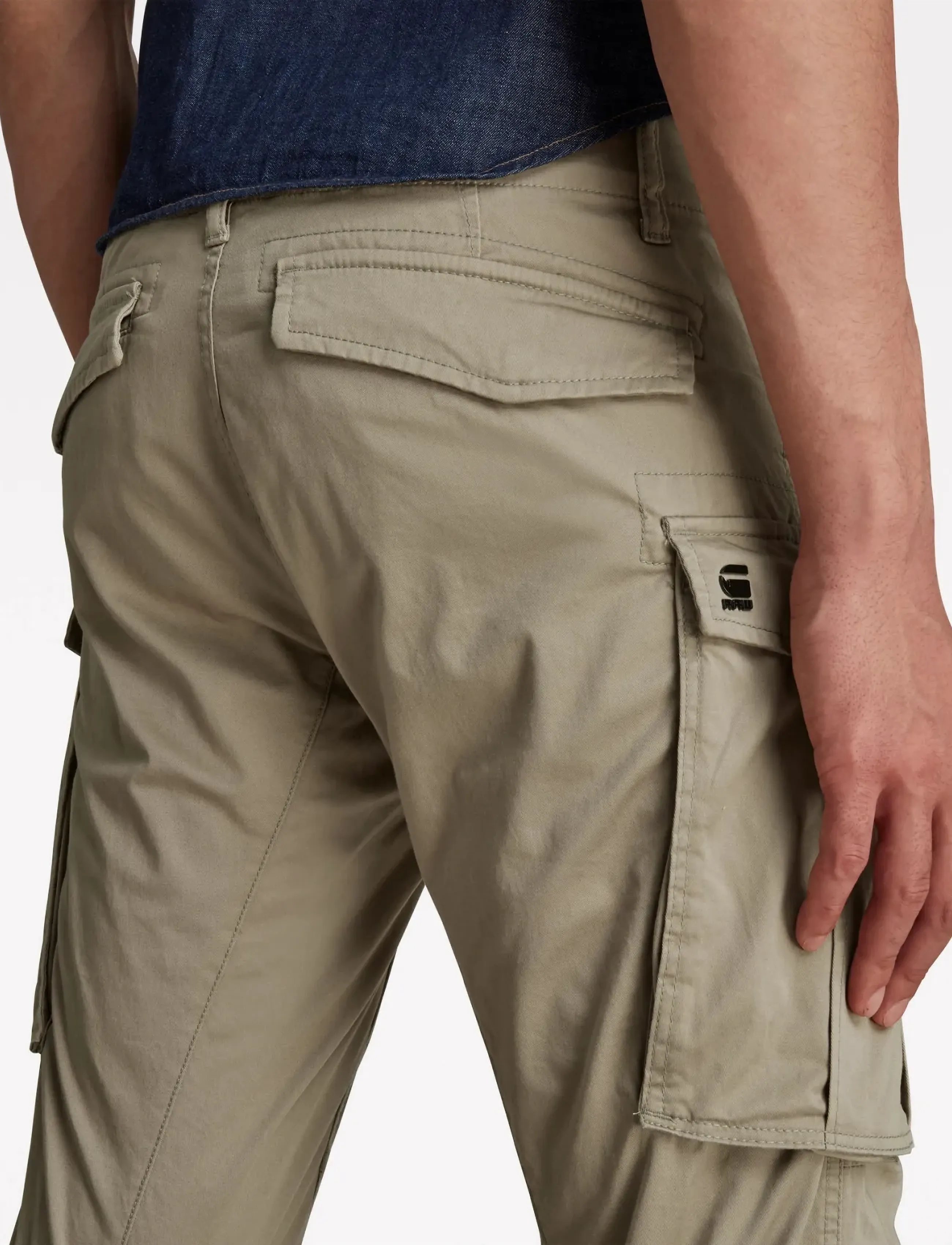 G-Star - Rovic Zip 3D Regular Tapered - cargo püksid - dune - 4