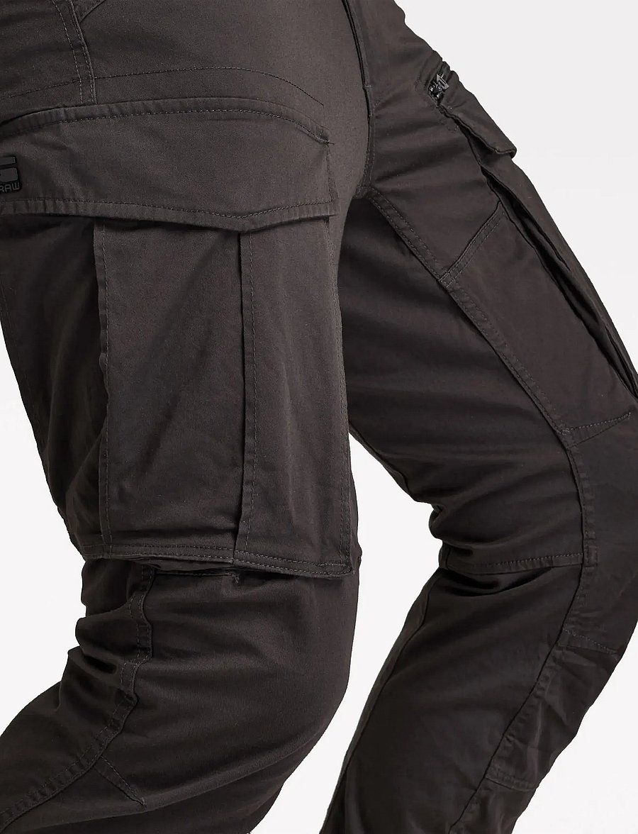 G-Star - Rovic Zip 3D Regular Tapered - cargo püksid - raven - 5