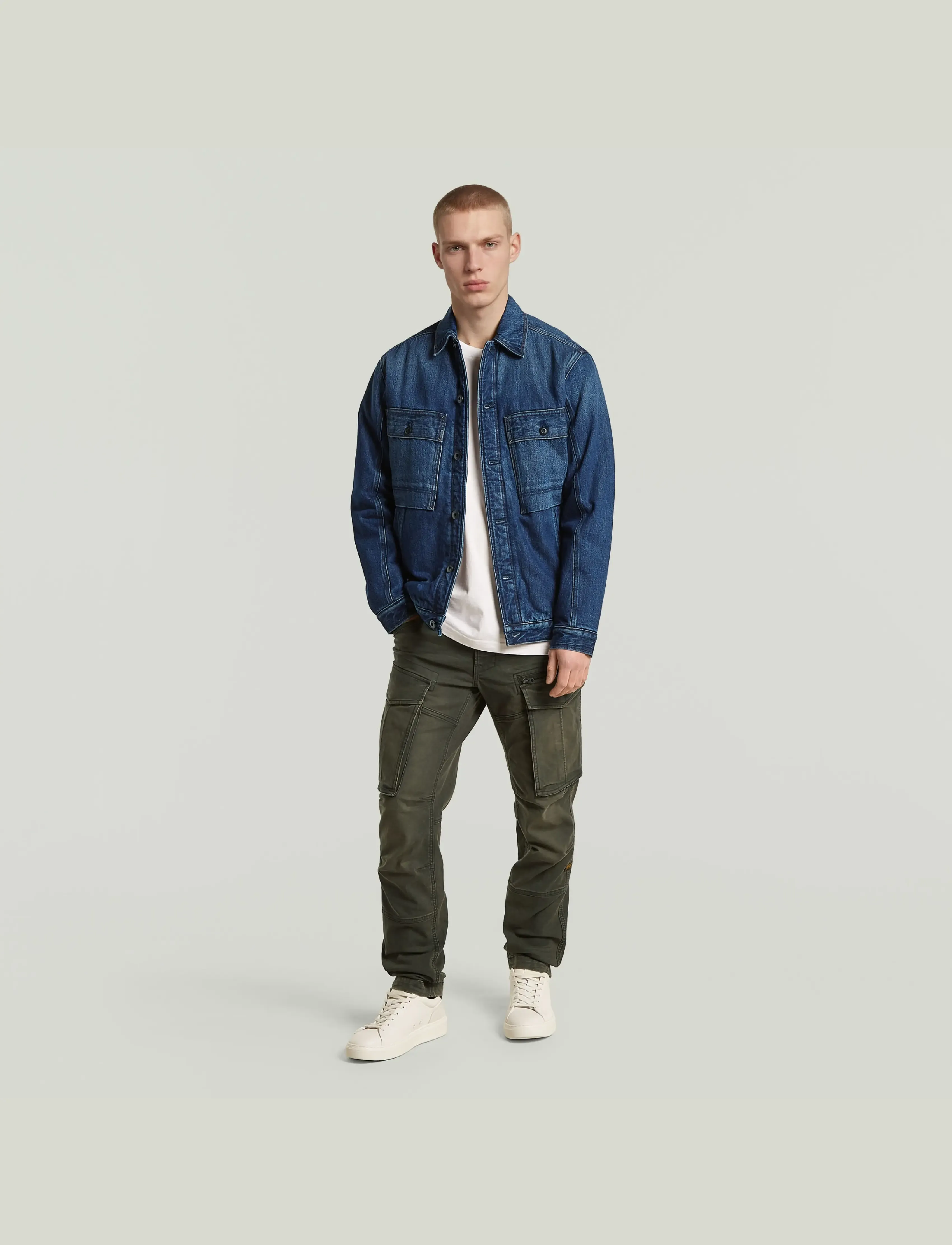 G-Star - Rovic Zip 3D Regular Tapered - cargohosen - vintage dust asfalt gd - 5