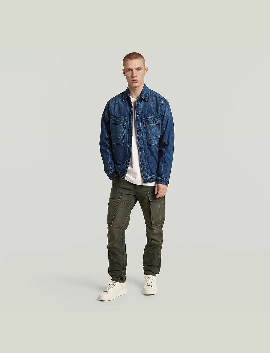G-Star - Rovic Zip 3D Regular Tapered - cargohosen - vintage dust asfalt gd - 5