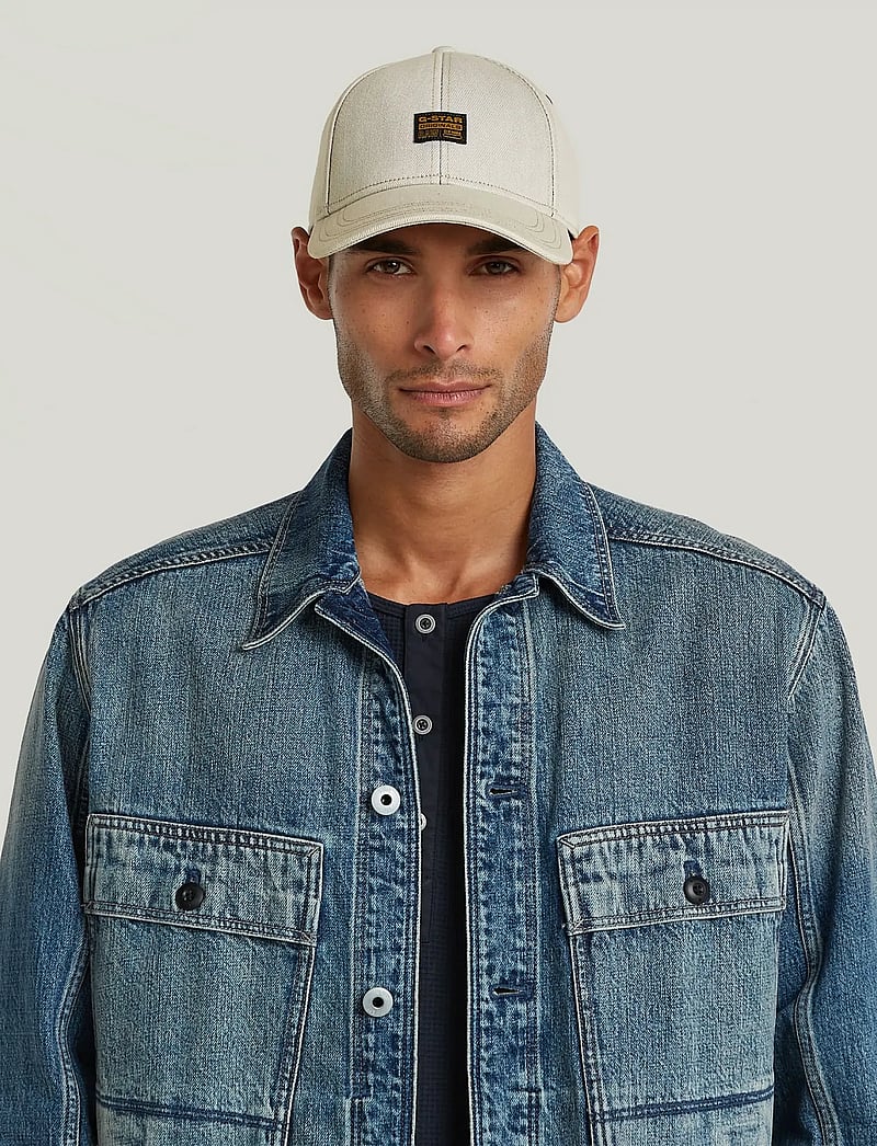 G-Star - Originals Baseball Cap - kappen - beached faded vivianite grey - 2
