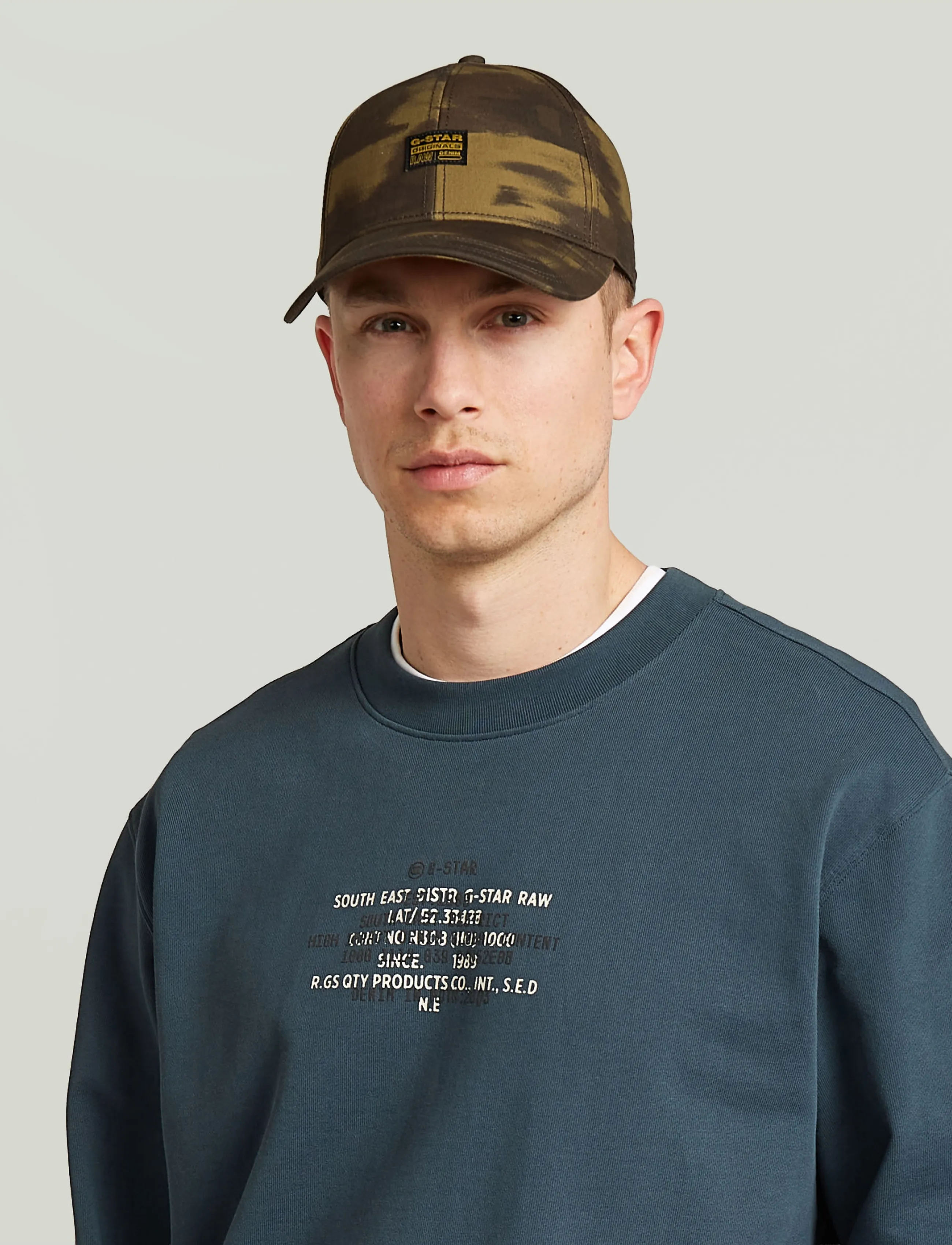 G-Star Originals Baseball Cap, PC 0, Khaki green, Hovedbeklædning > Kasketter, Herre