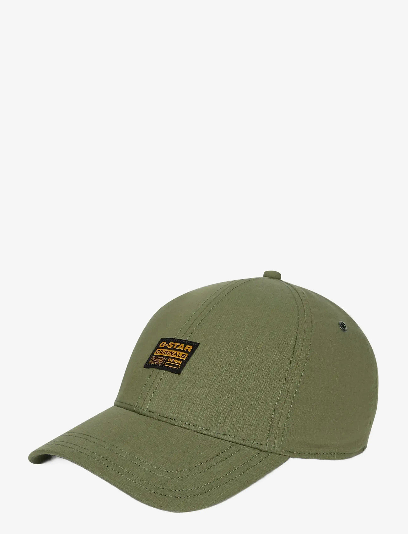 G-Star - Originals Baseball Cap - caps - shadow olive slub stripe - 0