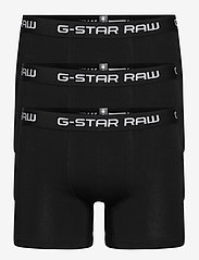 G-Star RAW - Classic trunk 3 pack - boxerkalsonger - black/black/black - 0