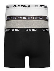 G-Star RAW - Classic trunk 3 pack - boxerkalsonger - black/grey htr/white - 1