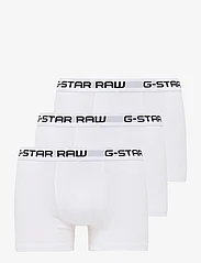 G-Star RAW - Classic trunk 3 pack - mažiausios kainos - white/white/white - 0