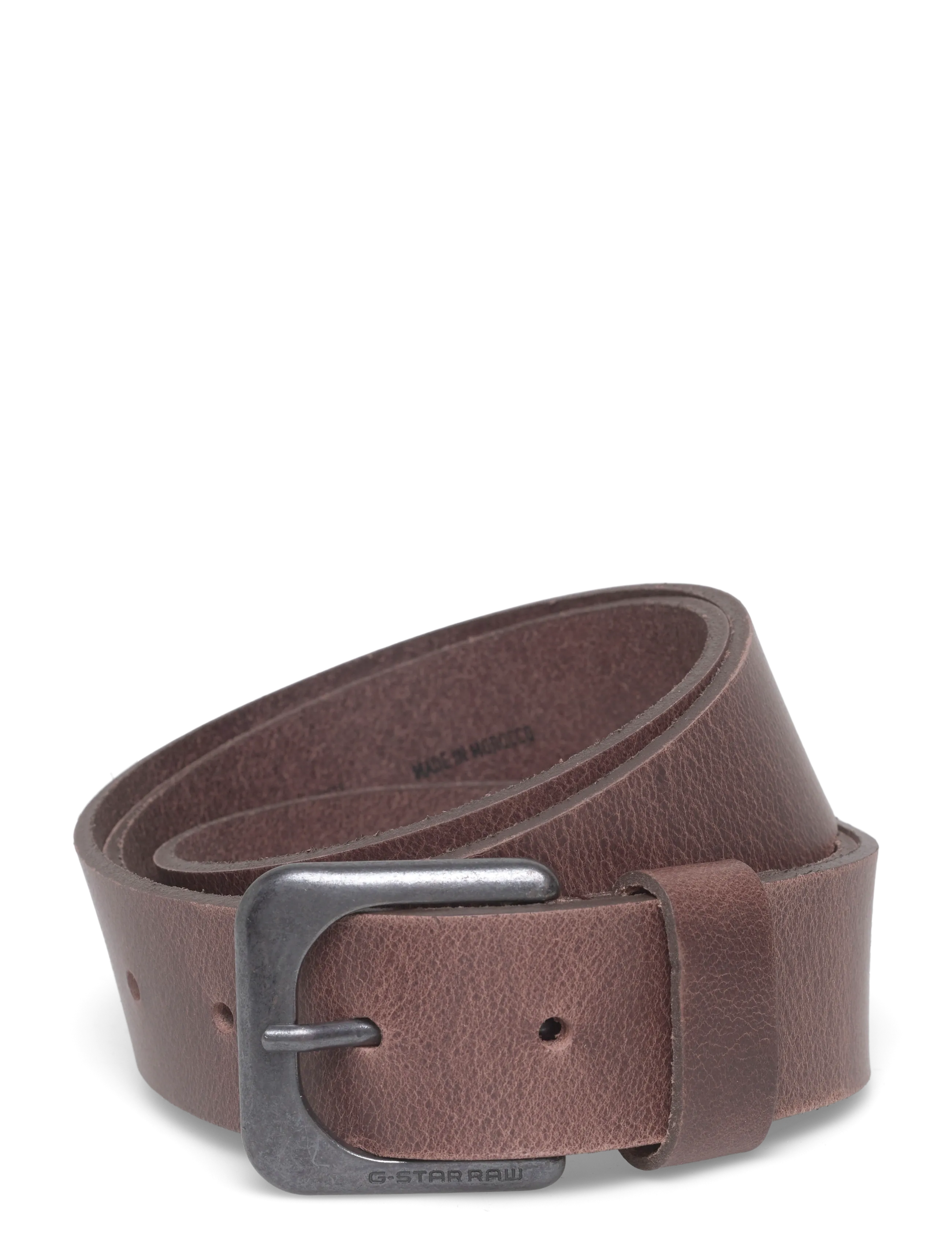 G-Star Zed Belt - G-STAR - DK BROWN/BLACK METAL / brown
