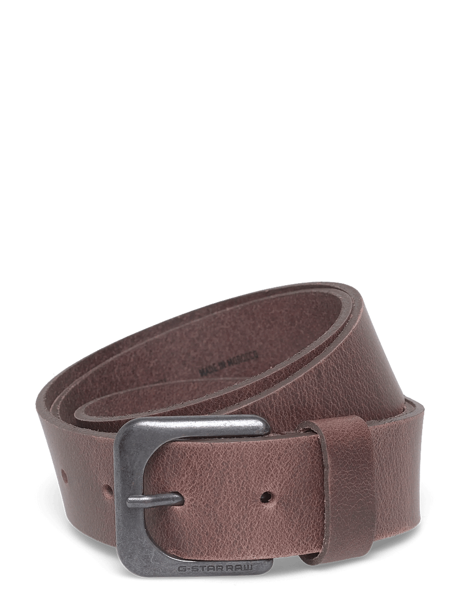 G-Star - Zed Belt - klassiske bælter - dk brown/black metal - 0