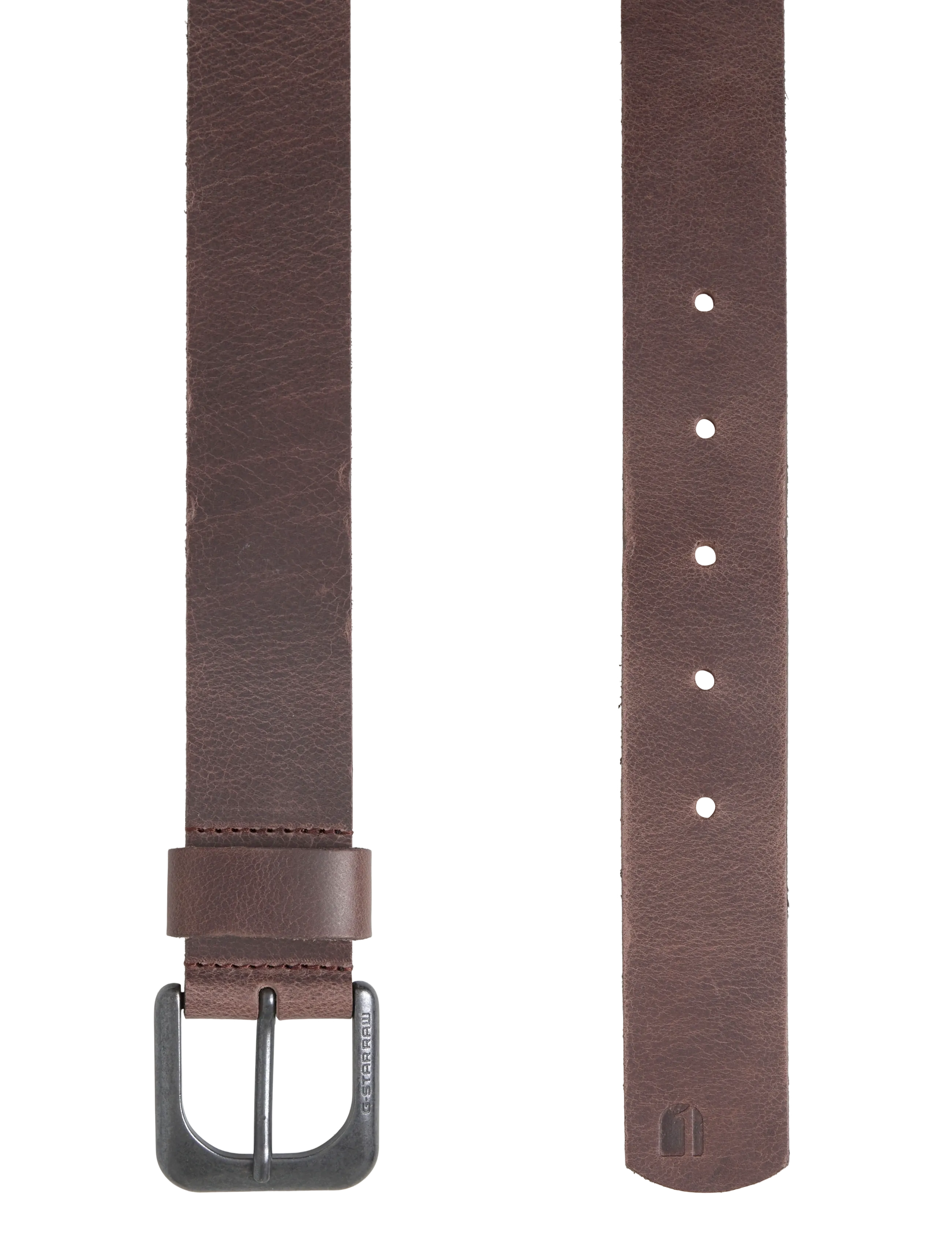 G-Star - Zed Belt - klassiske bælter - dk brown/black metal - 1