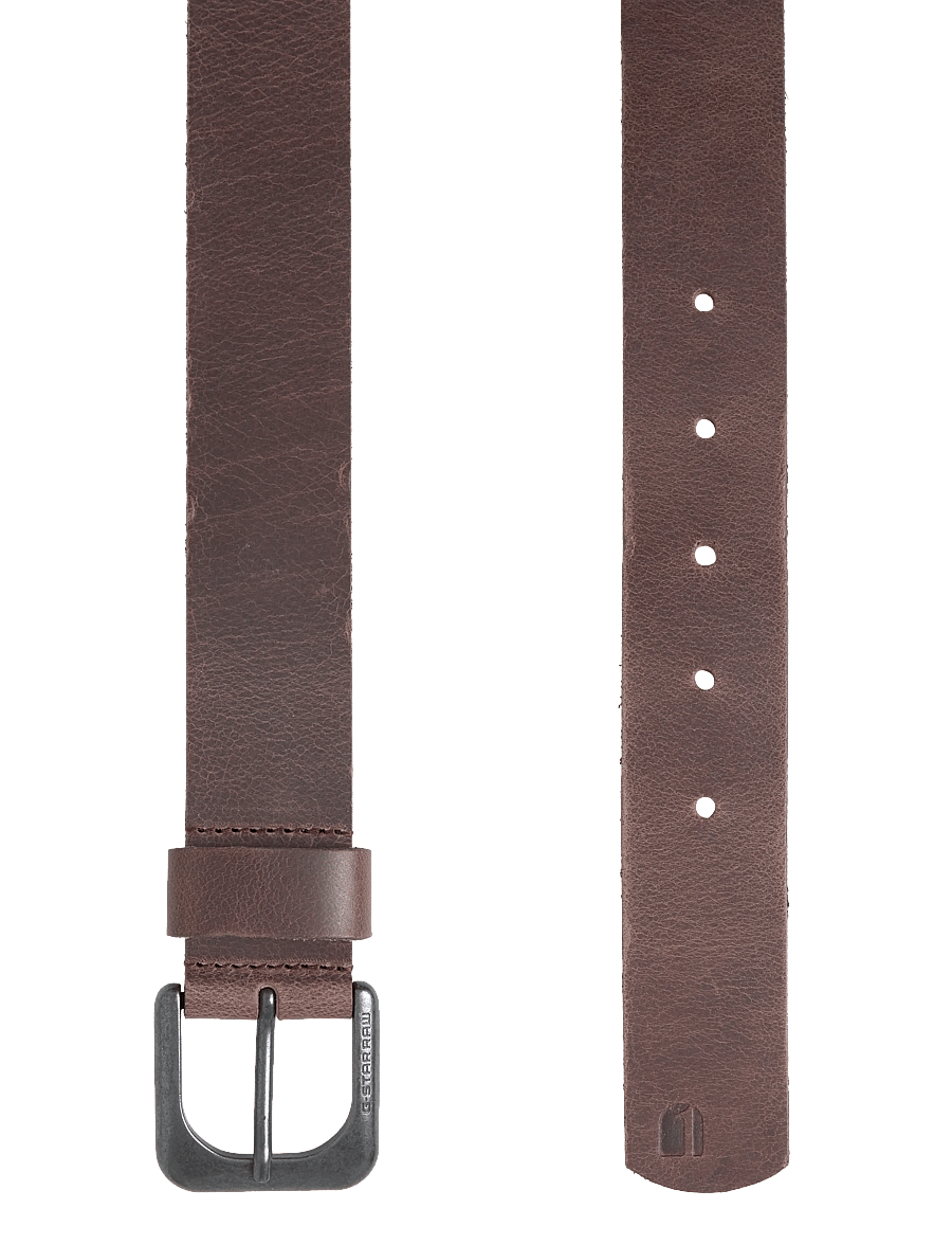 G-Star - Zed Belt - klassiske bælter - dk brown/black metal - 1