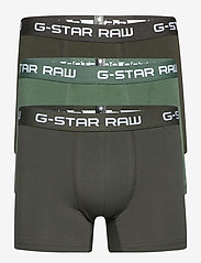 G-Star RAW - Classic trunk clr 3 pack - zemākās cenas - gs grey/asfalt/bright jungle - 0