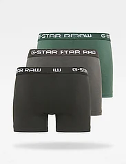 G-Star RAW - Classic trunk clr 3 pack - multipack kalsonger - gs grey/asfalt/bright jungle - 2