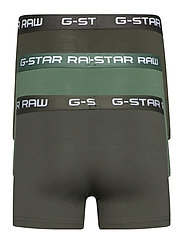 G-Star RAW - Classic trunk clr 3 pack - zemākās cenas - gs grey/asfalt/bright jungle - 1