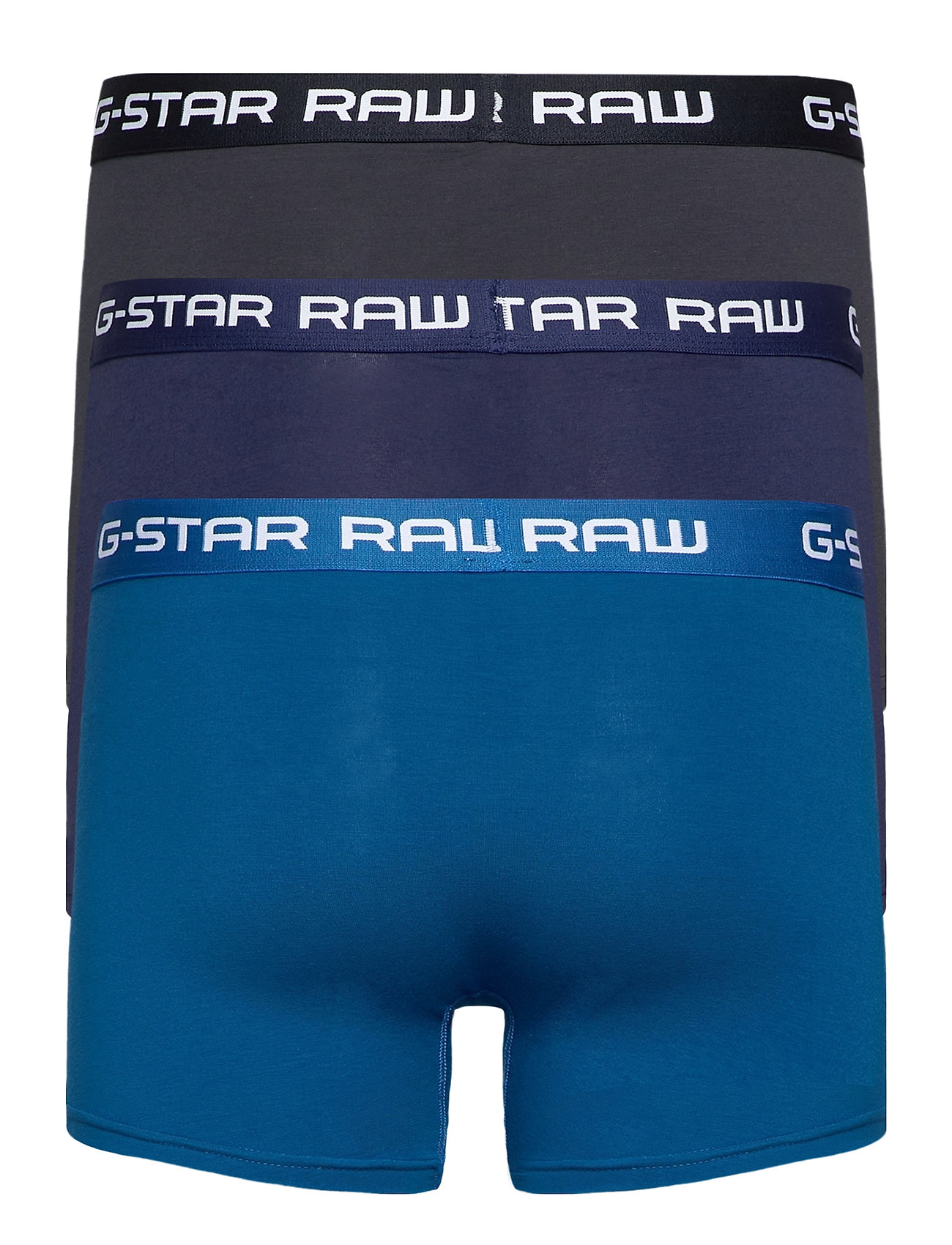 G-Star RAW - Classic trunk clr 3 pack - bokserki - lt nassau blue-imperial blue-maz bl - 1