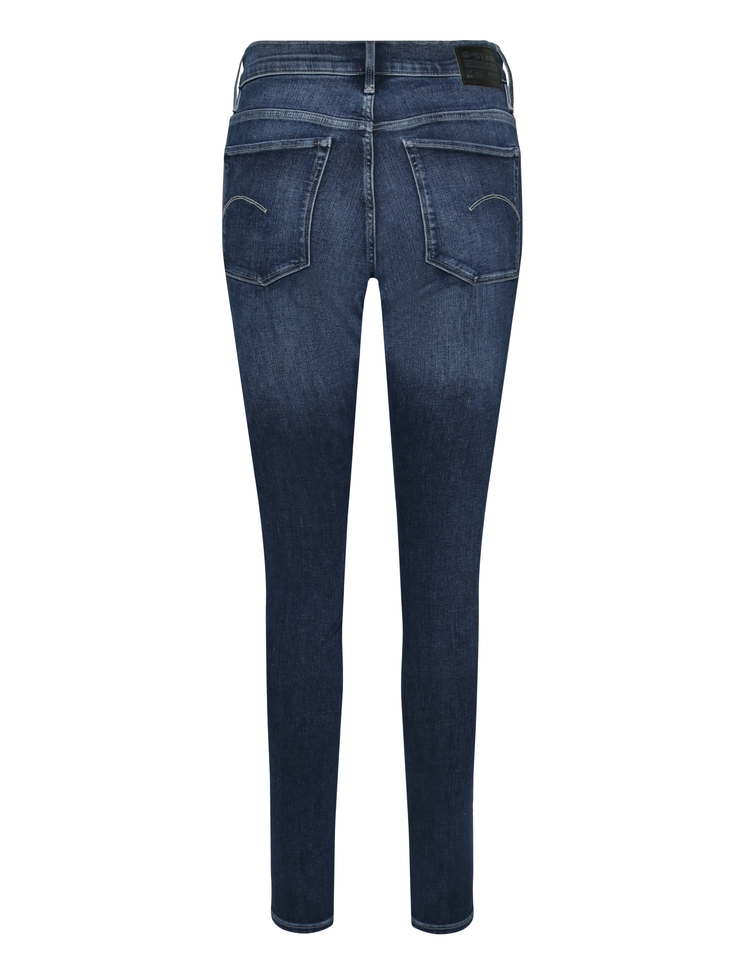 G-Star - 3301 Skinny Wmn - dżinsy skinny fit - dk aged - 2