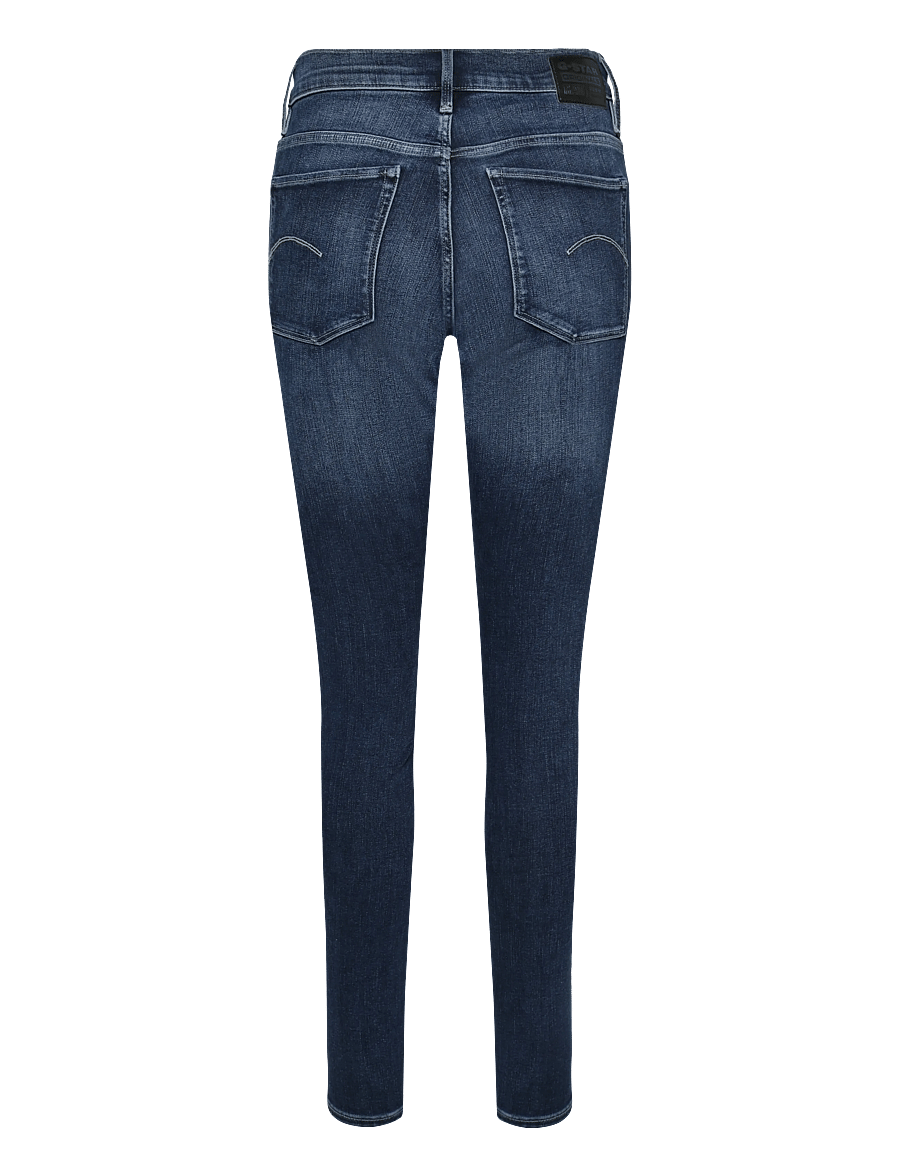 G-Star - 3301 Skinny Wmn - dżinsy skinny fit - dk aged - 2