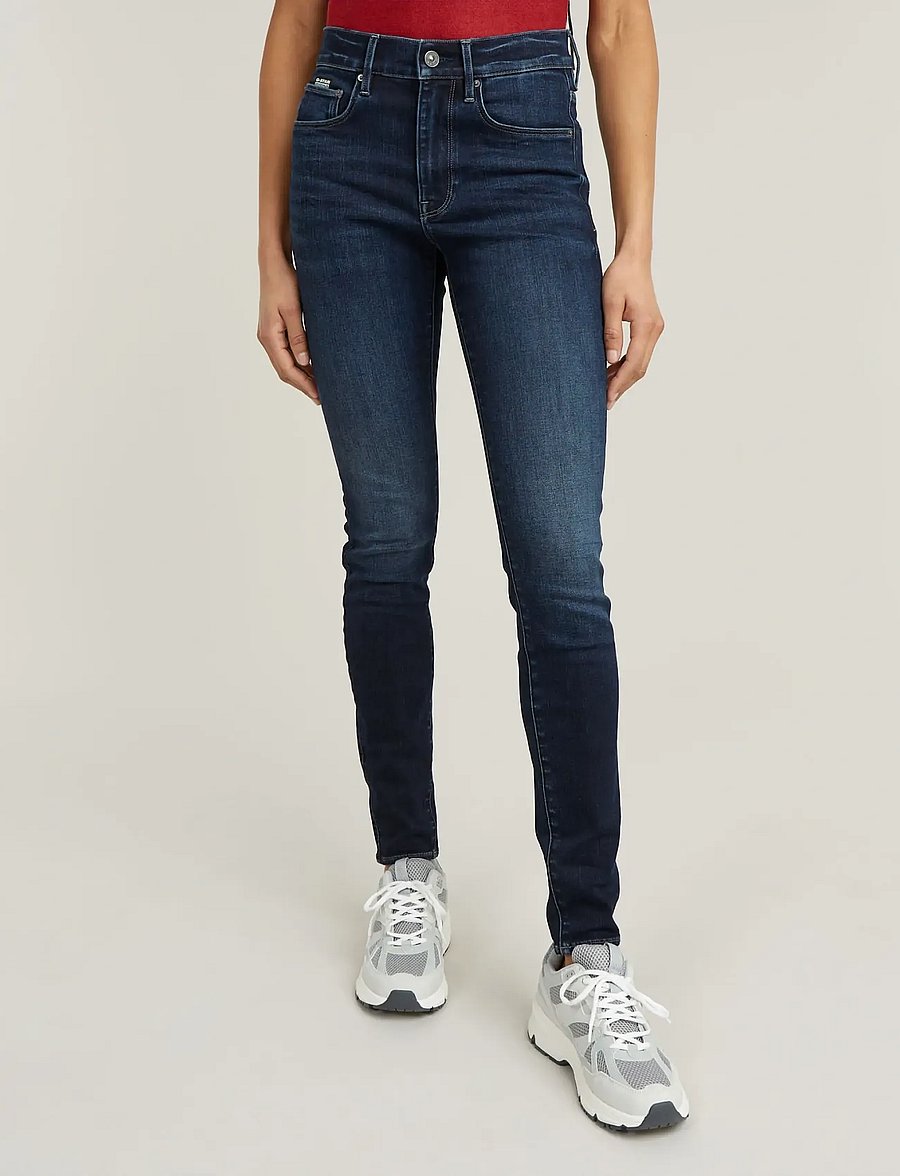 G-Star - 3301 Skinny Wmn - skinny jeans - dk aged - 0