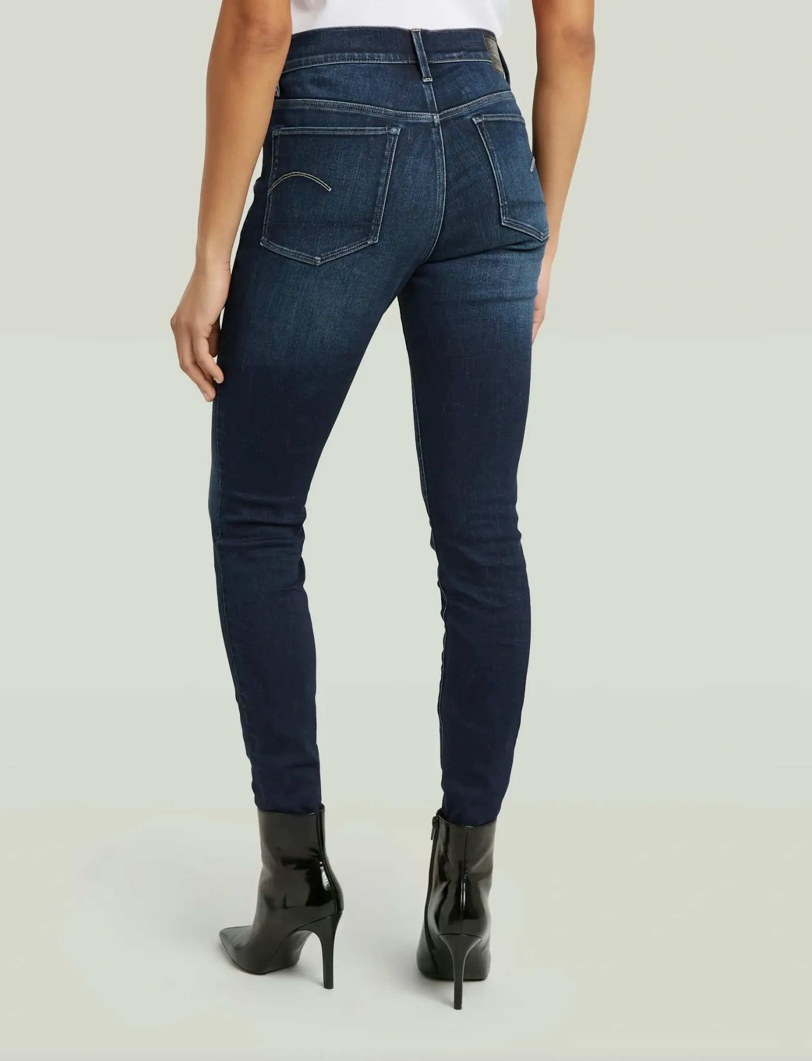 G-Star - 3301 Skinny Wmn - skinny jeans - dk aged - 2