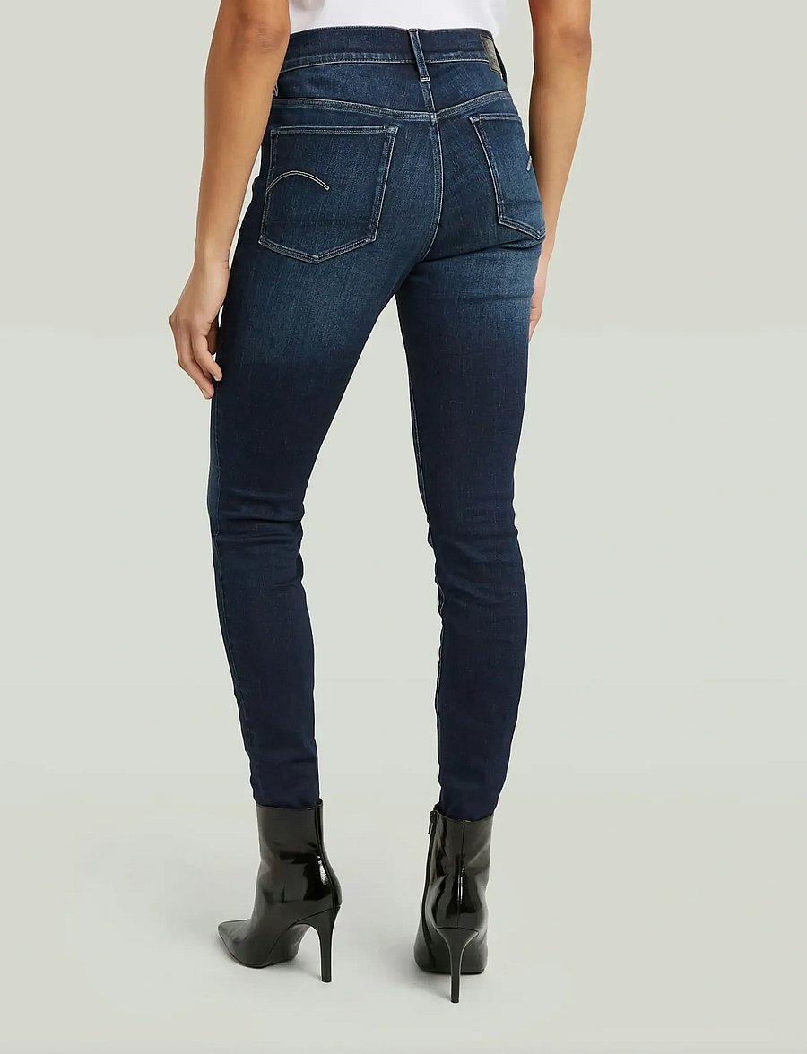 G-Star - 3301 Skinny Wmn - skinny jeans - dk aged - 2